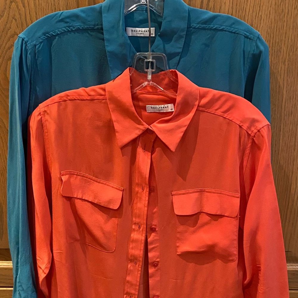 Equipment Silk blouses